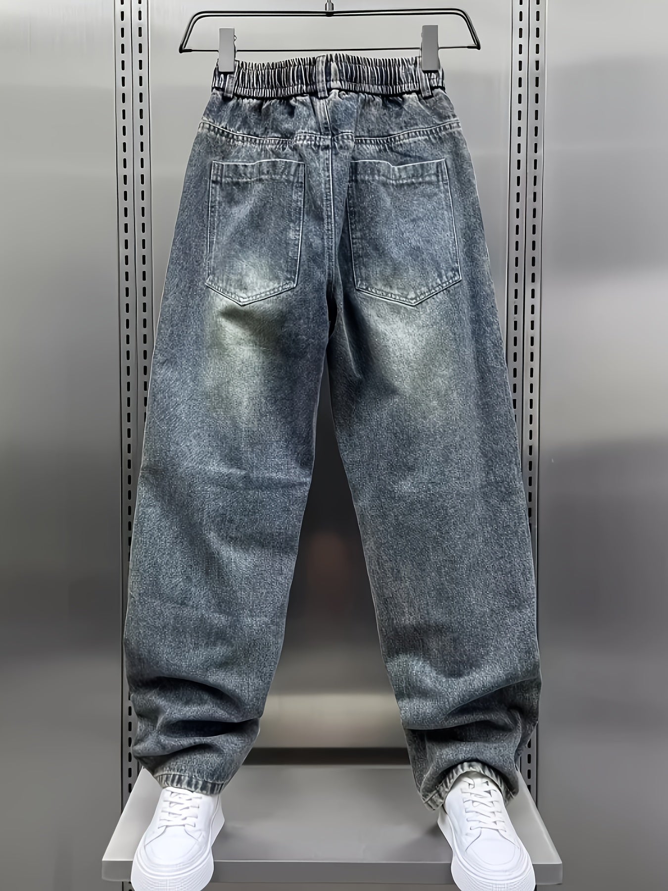 Pantalones vaqueros casuales holgados hombre 
importante: estos pantalones van holgados