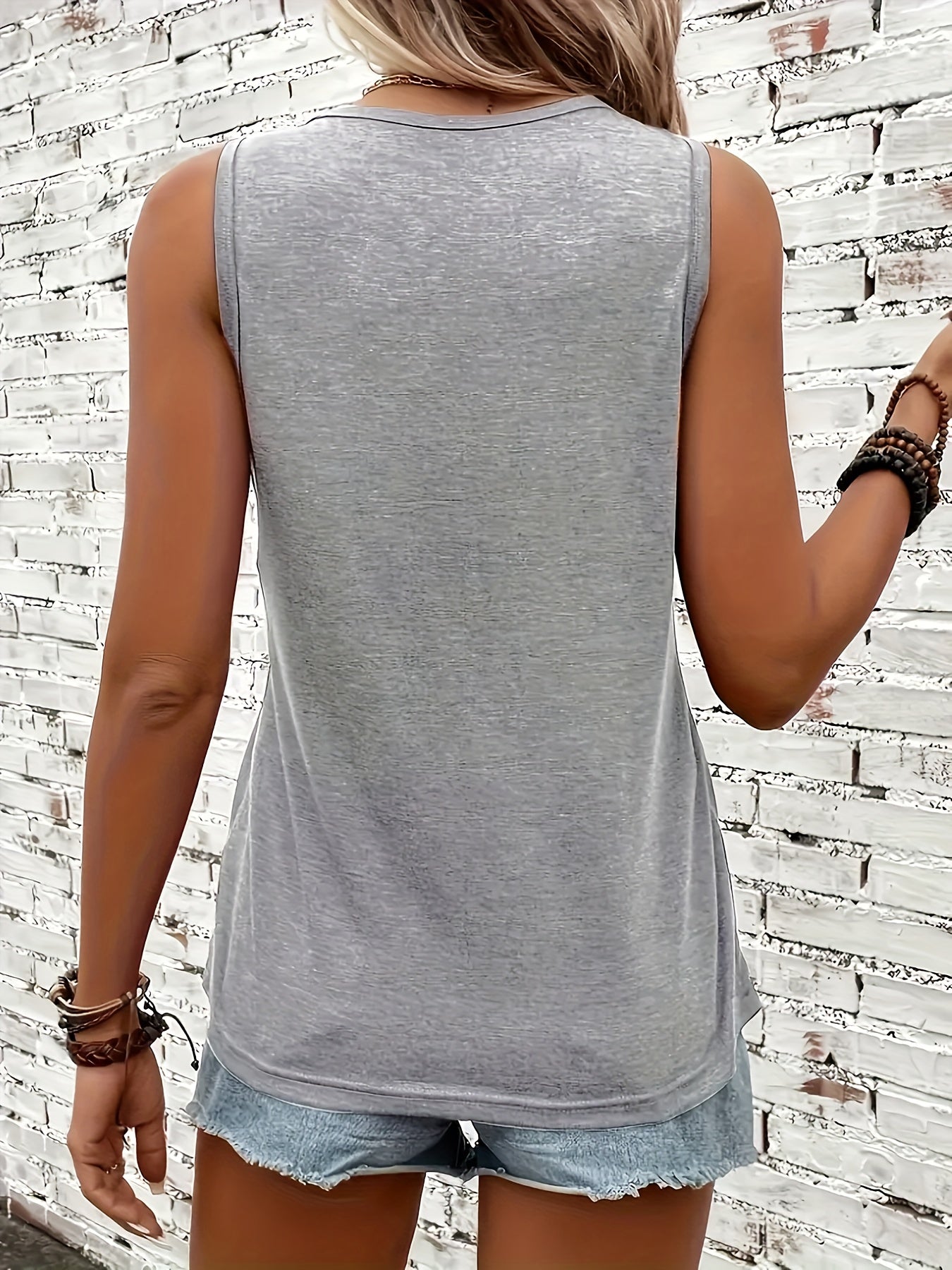 Top de Tirantes Casual para Mujer - "Paciencia 1%"