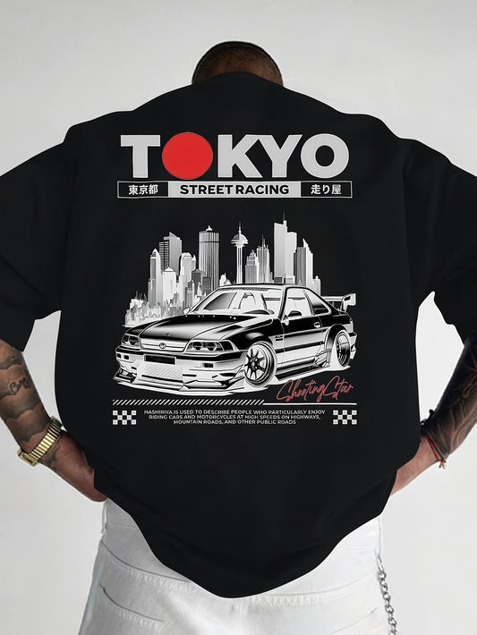 Camiseta Tokio Street Racing hombre 
Importante: esta camiseta va holgada